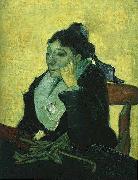 Vincent Van Gogh L Arlesienne oil painting reproduction